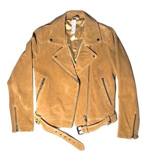✨ Current Air Leather Biker Jacket - Size Small ✨